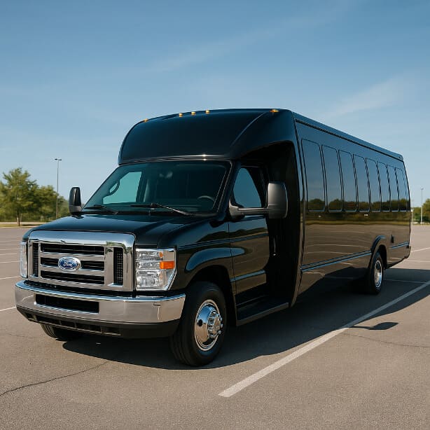 Ontario Shuttle Bus Rentals 18 Passenger Shuttle Bus