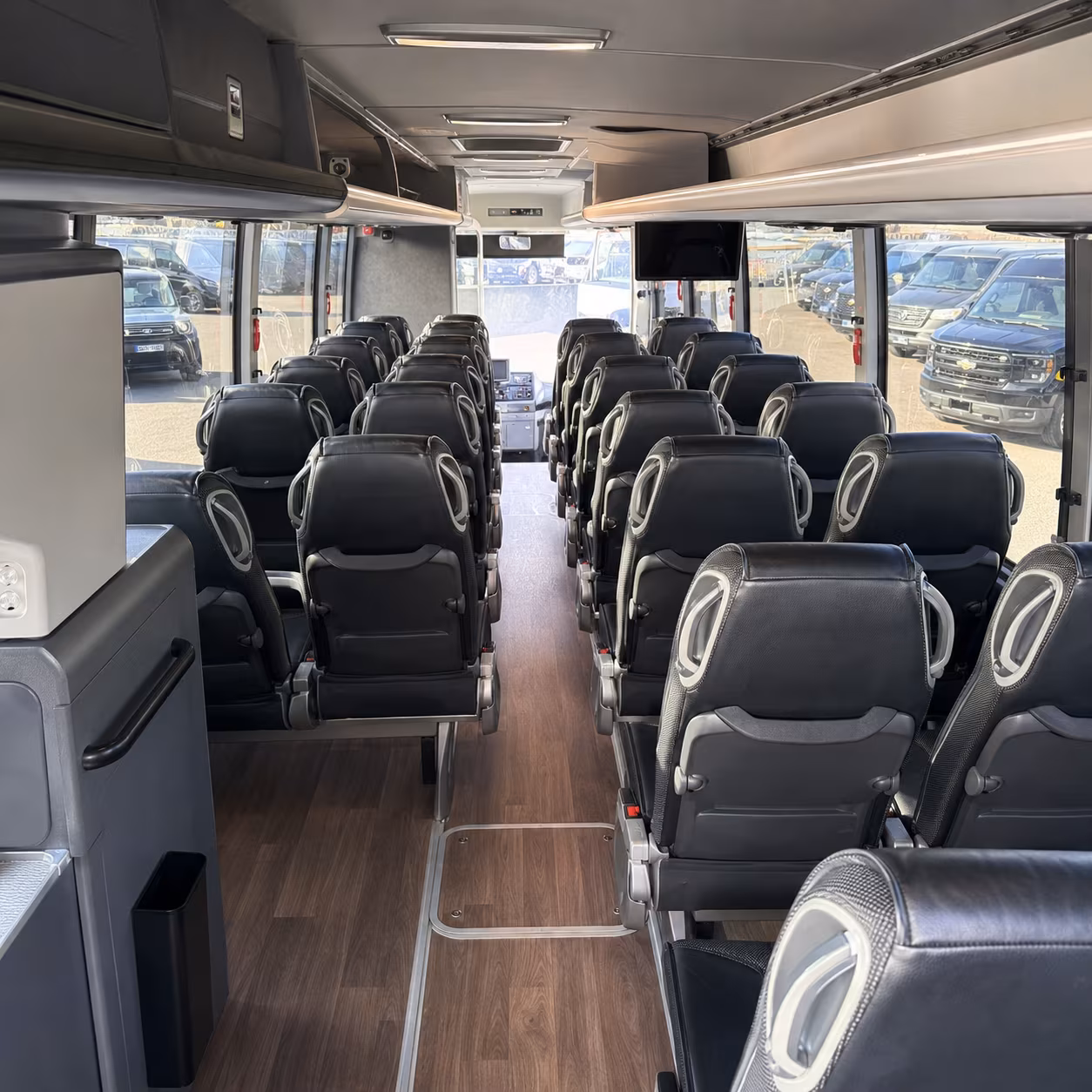 ontario bus rental service area