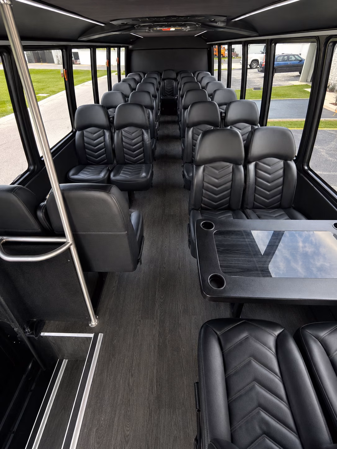 ontario hospital and campus shuttle bus rentals