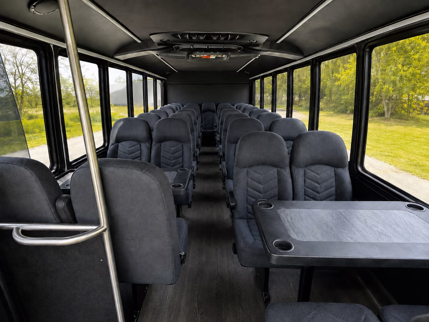 the bus type and amenities
